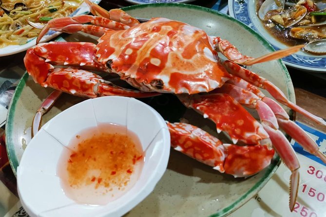Northern Taiwan Private Adventure: Yehliu, Jiufen, & Pingxi - Jiufen Old Street, stairs, snacks and mountain views