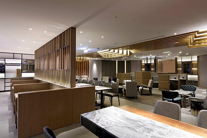 Taiwan Taoyuan International Airport Plaza Premium Lounge - The food: useful, but not a full restaurant meal