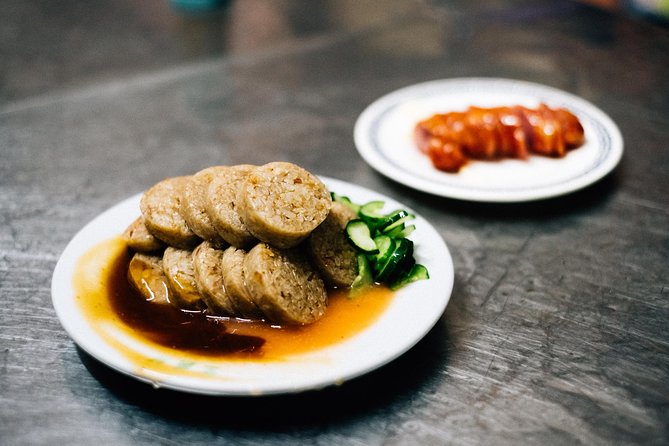 Yansan Night Market Food Tour - Taipei Bridge puts the scooter rush in context